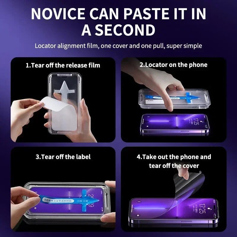 Tempered Glass Screen Protector With Alignment Mounting Cover