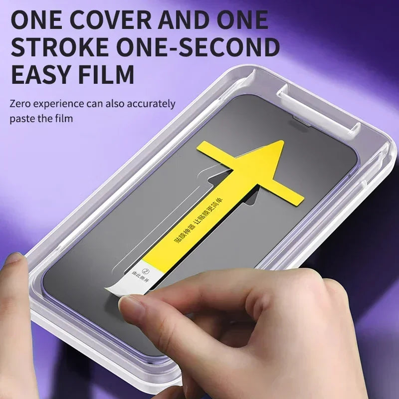 Tempered Glass Screen Protector With Alignment Mounting Cover