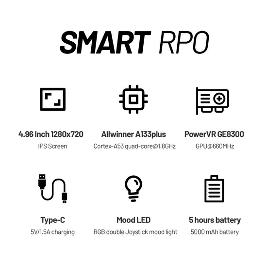 RGB Lighting Smartpro Retro Video Game Player - The Techie Den