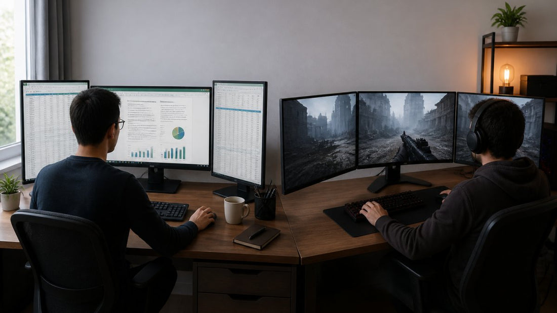 Multi-Monitor Display Setup: Productivity vs Gaming