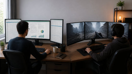 Multi-Monitor Display Setup: Productivity vs Gaming