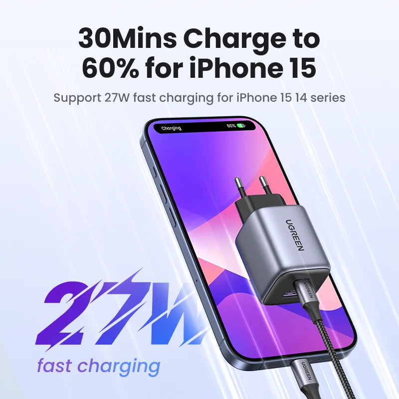 UGREEN GaN 35W Charger USB Charger - The Techie Den