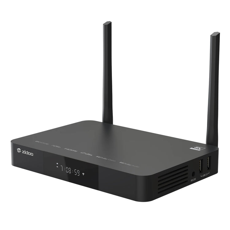 zidoo Z9X 8K- 8K HDR Media Player,  Android 11 OS, Amlogic S928X-K  Processor 6G+64G, VPU Video Engine&VS10 Image Engine - The Techie Den