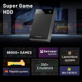 12TB Gaming HDD with 86000+ Retro Video Games - The Techie Den