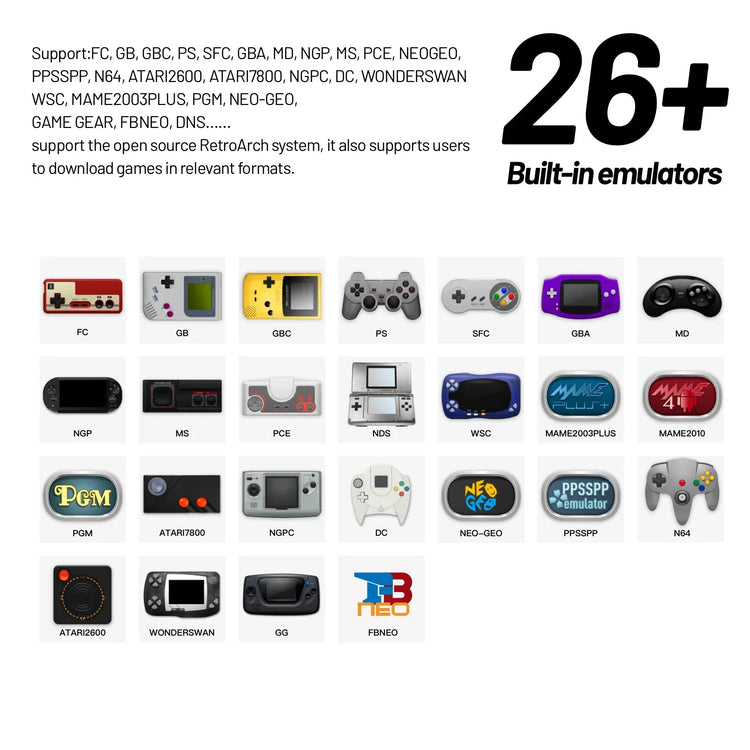RGB Lighting Smartpro Retro Video Game Player - The Techie Den