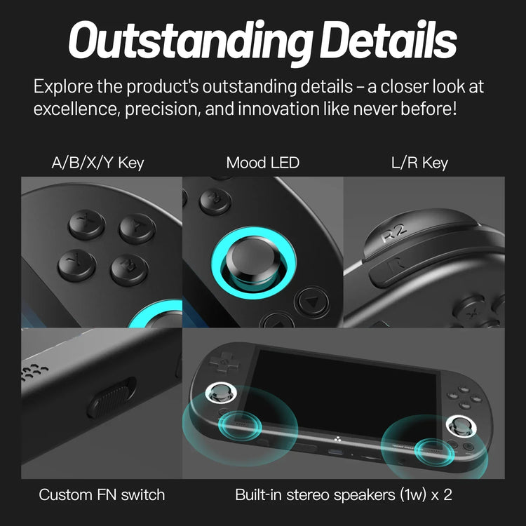 RGB Lighting Smartpro Retro Video Game Player - The Techie Den