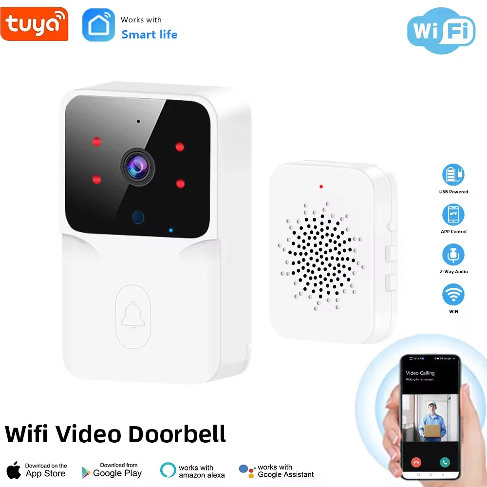 Security Smart Home Door Bell WiFi Intercom for Home