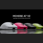 Lightweight wireless gaming mouse from The Techie Den with tri-mode connectivity and up to 42,000 DPI for precision.