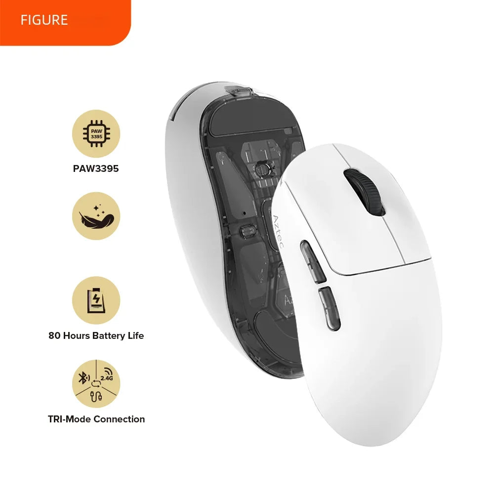 Wireless Gaming Mouse, Ultra-Light, 6 Buttons