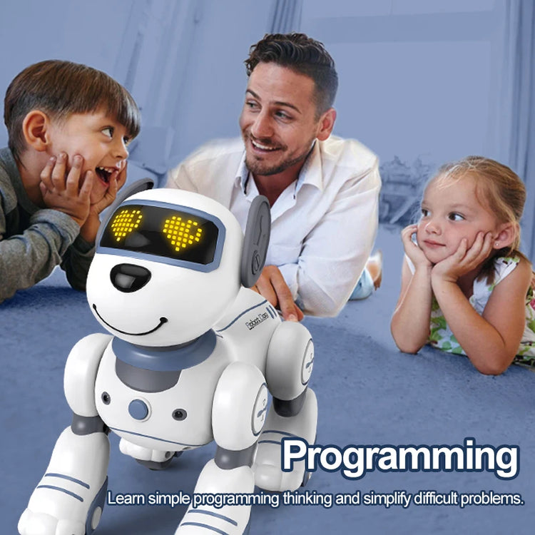 Robot Electronic Dog Voice Command Programmable - The Techie Den