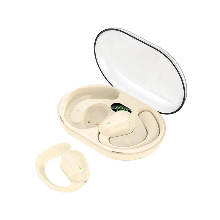 Wireless Xiaomi Bluetooth 5.3 headphones with ear hooks, HiFi stereo sound, waterproof design, noise reduction earbuds by The Techie Den.