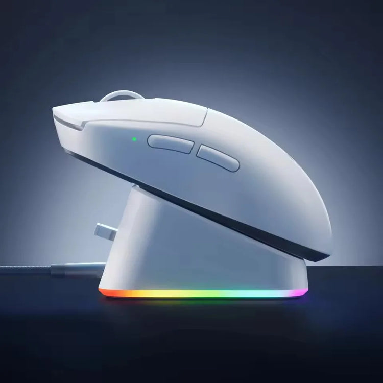Wireless gaming mouse by The Techie Den, Mchose A7 V2 Pro Ultra tri-mode, lightweight design with up to 42,000 DPI.