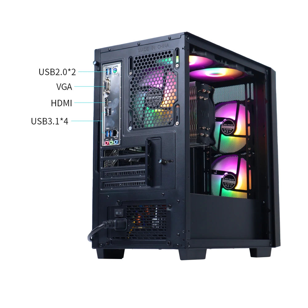 Win 11 Home Gamer Computer Office Work 650W