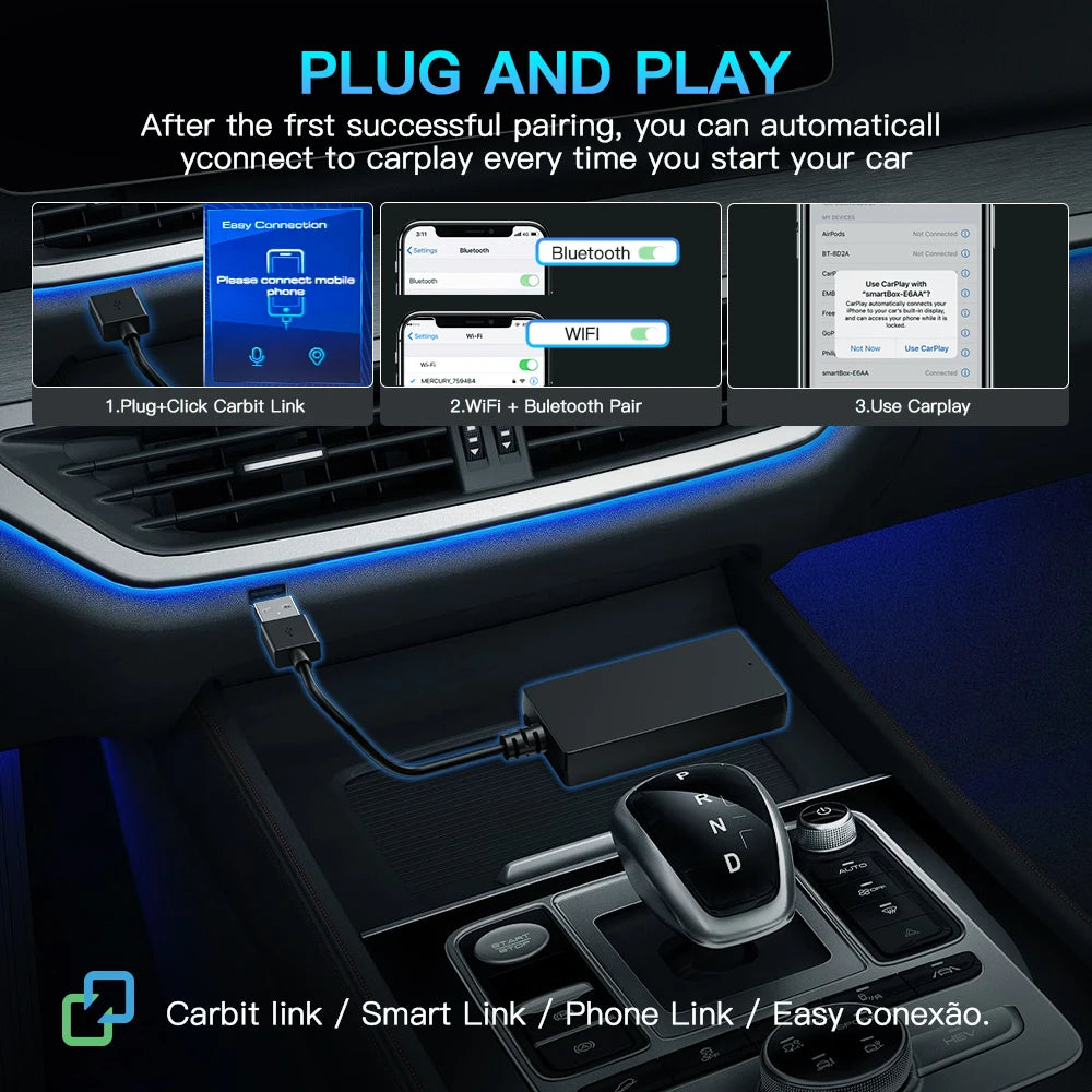 CARABC NEW Plug and Play AUTO Box Car Navigation