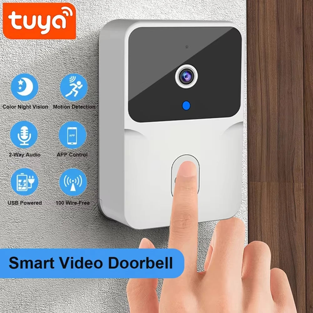 Security Smart Home Door Bell WiFi Intercom for Home