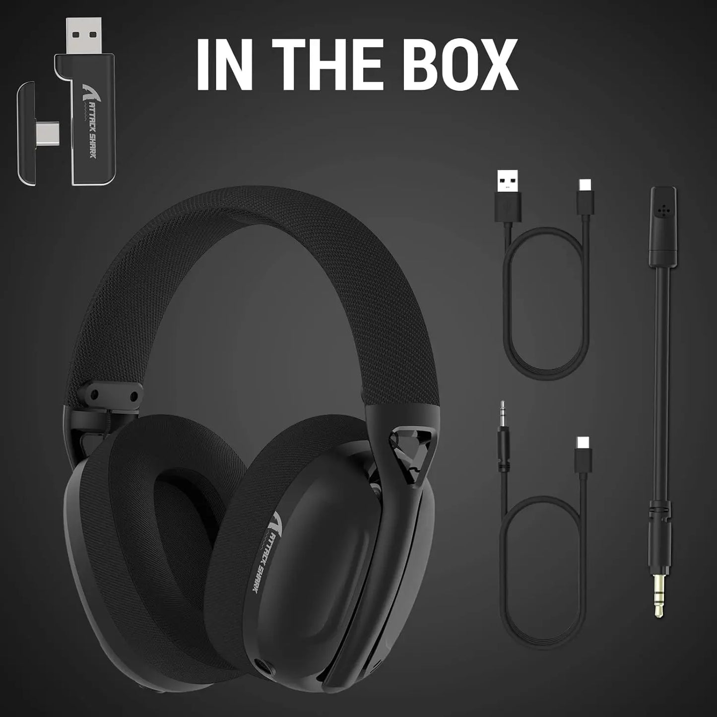 Ultra Light Wireless noise-canceling microphone Gaming Headset