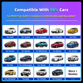 EKIY CarPlay&Auto Box Dongle Wired To Wireless For Audi Toyota Mazda Nissan Chevrolet Suzuki Subaru Kia Ford Opel Skoda Hyundai - The Techie Den
