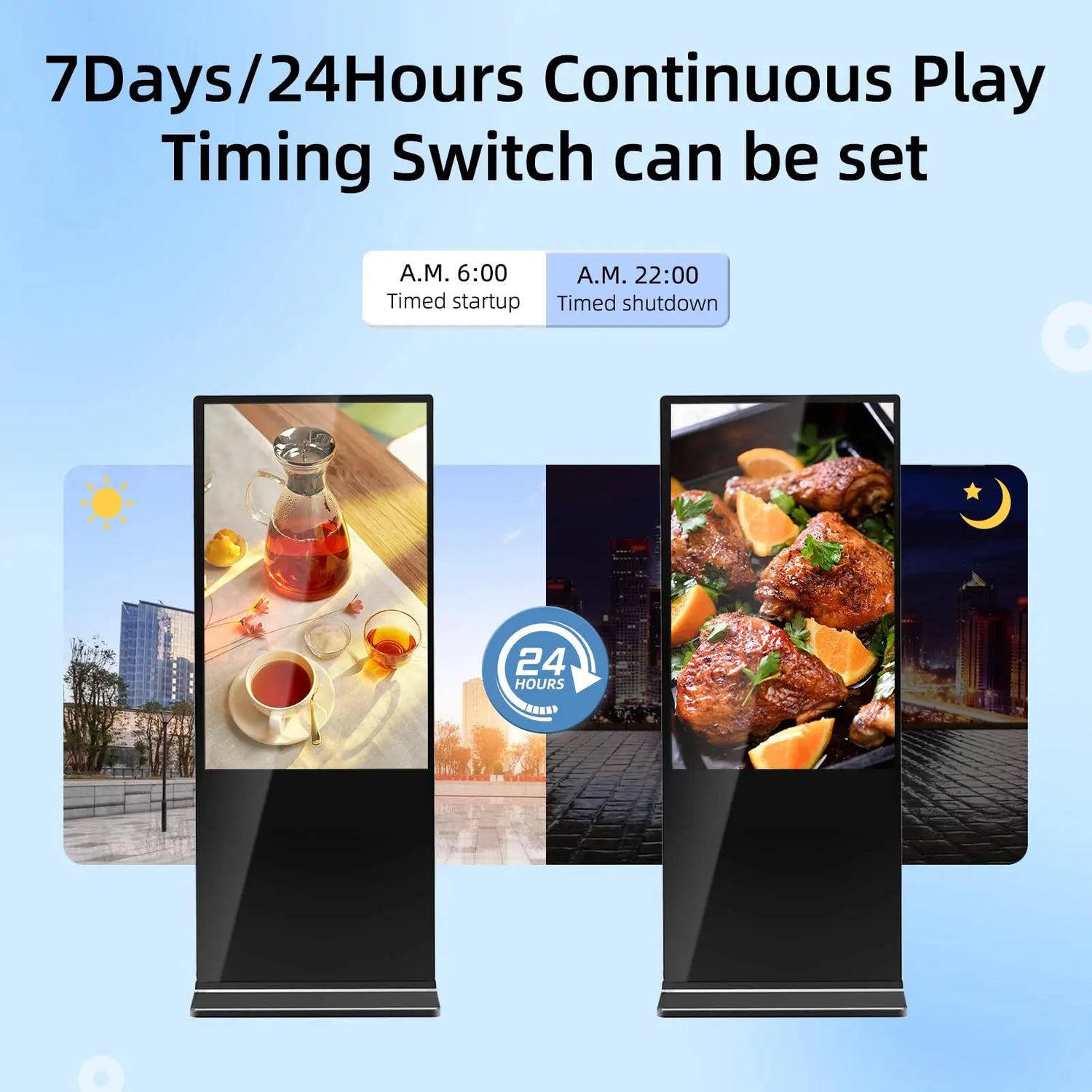 Digital Signage Advertising Display Kiosk - The Techie Den