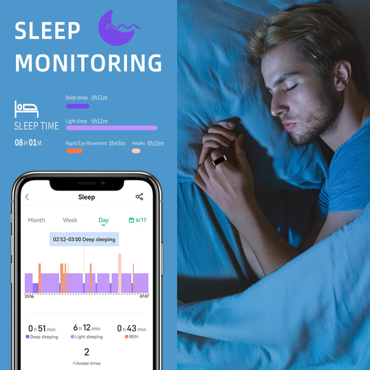 Health Smart Ring Sleep Monitoring - The Techie Den