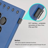 Haute42 Cosmox Booter X Xbox One wireless adapter for Hautepad controller, shown connected to gaming console.
