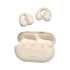 The Techie Den T75 Bone Conduction Wireless Bluetooth 5.3 headphones with waterproof design and HiFi sound, sports earphones on a white background.