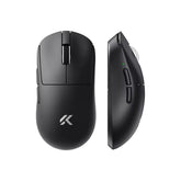 Wireless gaming mouse Mchose A7 V2 Pro Ultra by The Techie Den with tri-mode connectivity and up to 42,000 DPI, shown in the image.