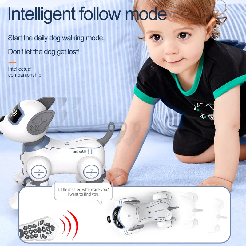 Robot Electronic Dog Voice Command Programmable - The Techie Den