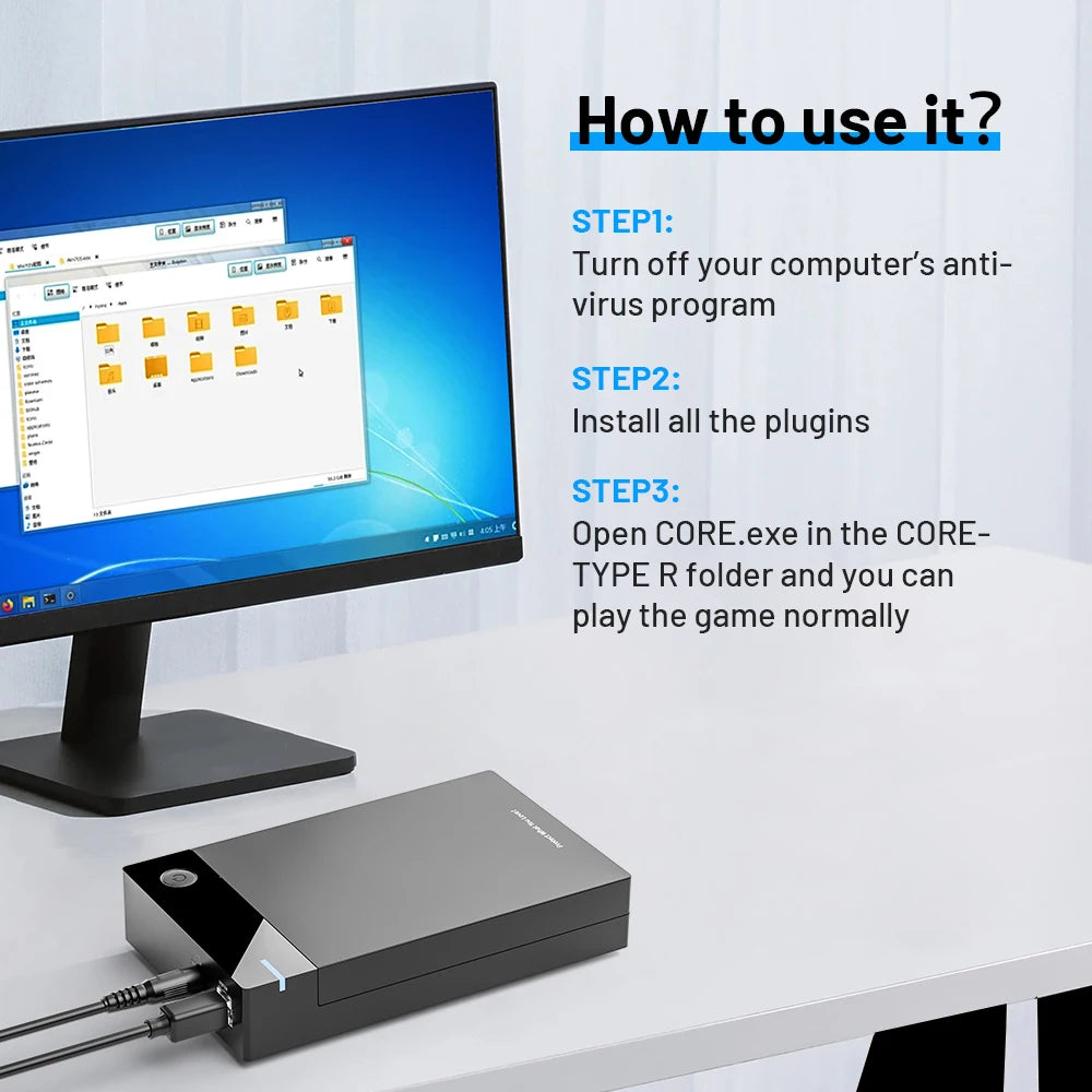 12TB Gaming HDD with 86000+ Retro Video Games