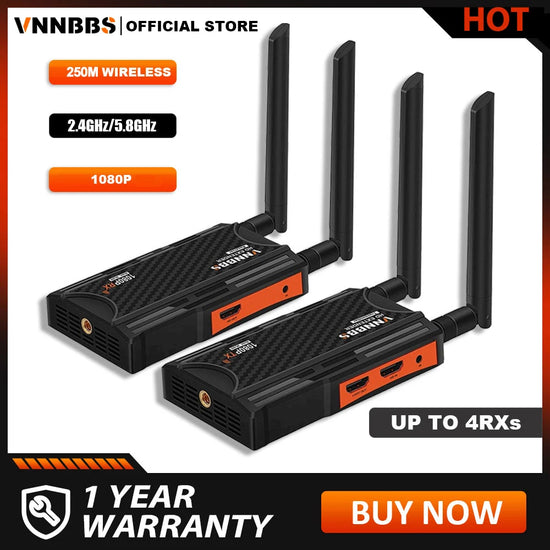 Wireless HDMI Transmitter and Receiver - The Techie Den