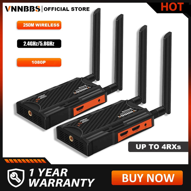 Wireless HDMI Transmitter and Receiver - The Techie Den
