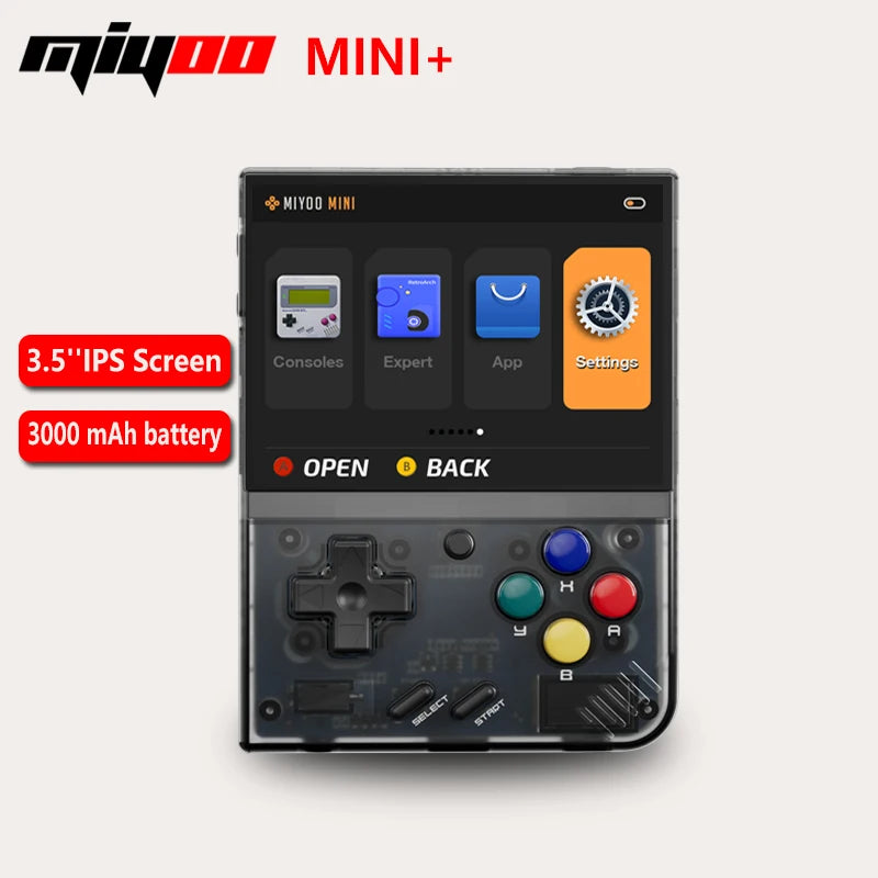 Mini Plus Portable Retro Handheld Game Console - The Techie Den