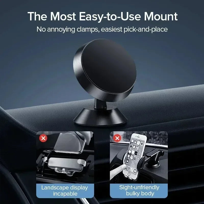 Magnetic Car Phone Holder Mount Bracket