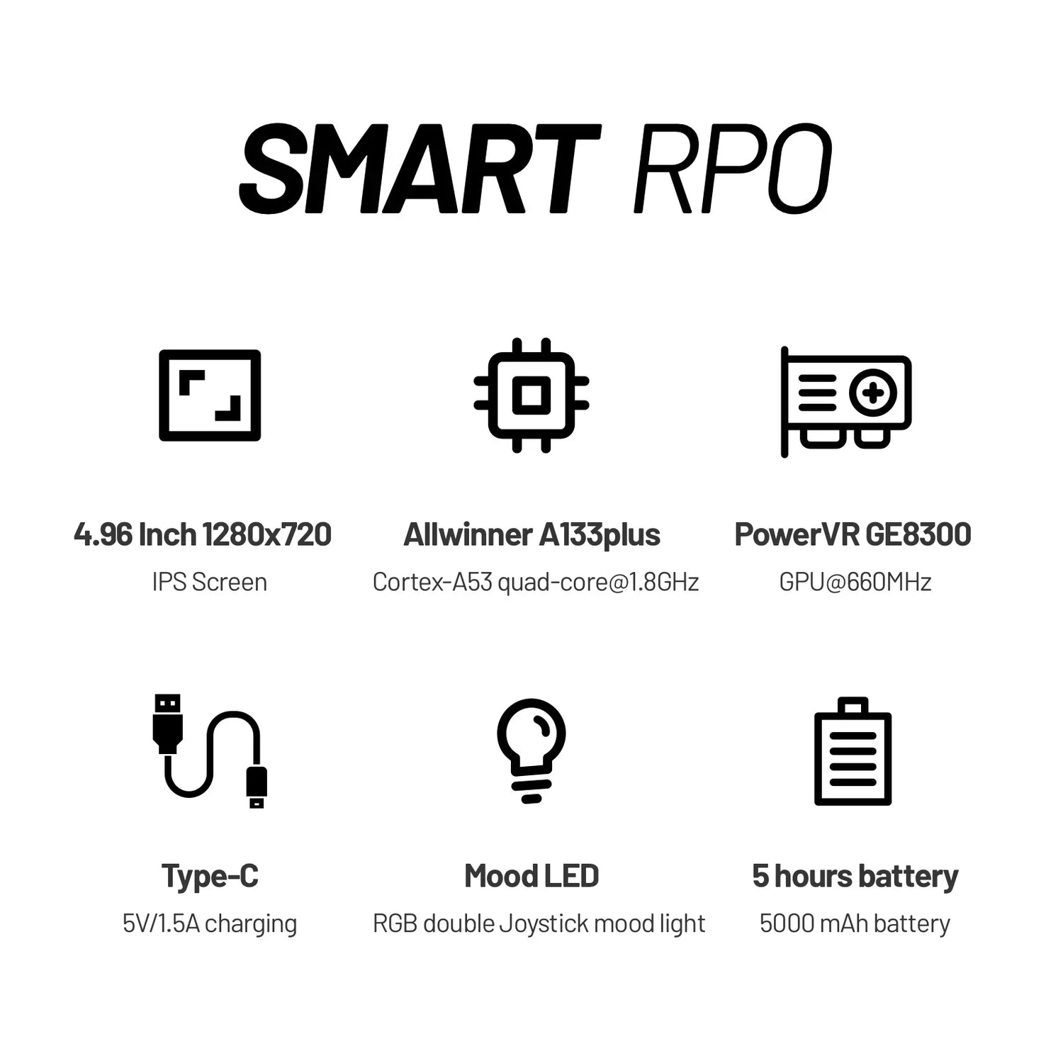 RGB Lighting Smartpro Retro Video Game Player - The Techie Den