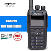Portable Two way radio GPS BT DMR Walki talki 66-88Mhz - The Techie Den