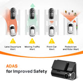 Dash Cam A810 Ultra HD Built-in GPS Motion Detection - The Techie Den