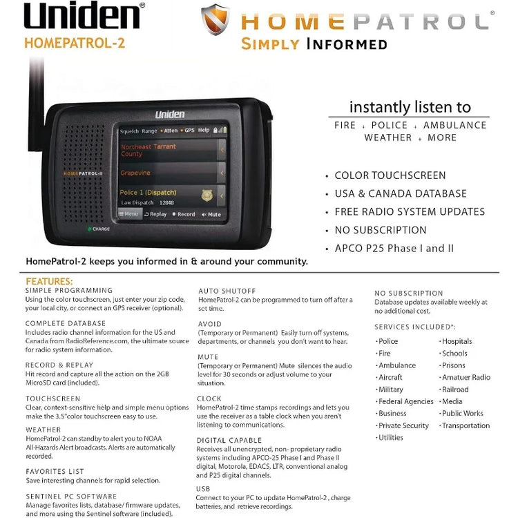 Uniden Scanner with TrunkTracker - The Techie Den