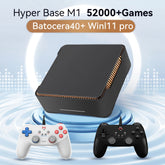 Intel N100 Game PC Box with Windows 11 Pro and Batocera 40, 2TB HDD, 80+ emulators for PS3, PS2, Wii, N64, and retro gaming.
