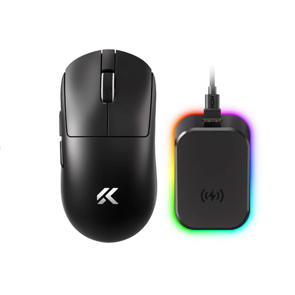 Mchose A7 V2 Pro Ultra – Tri‑Mode Lightweight Wireless Gaming Mouse (Up to 42,000 DPI) - The Techie Den