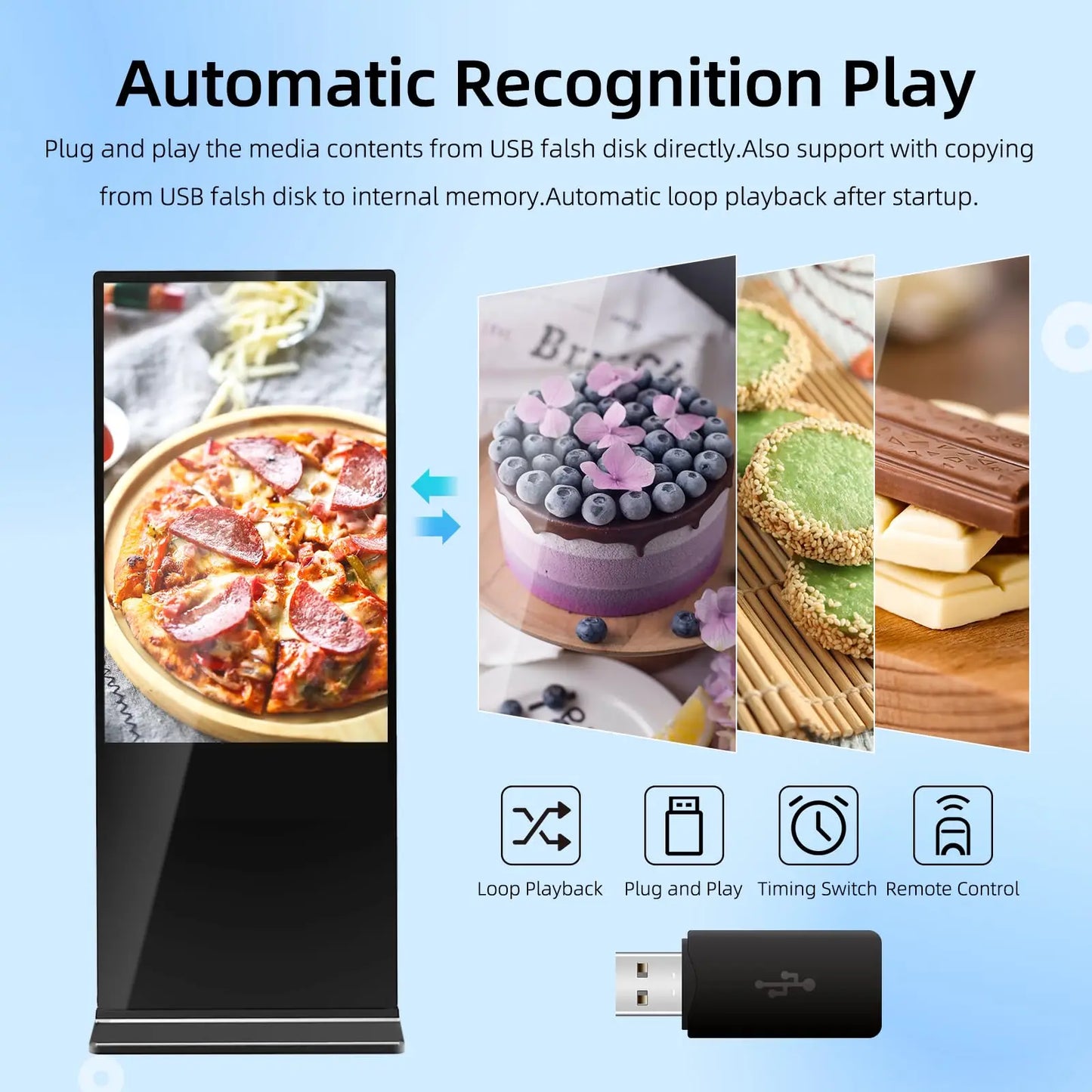 Digital Signage Advertising Display Kiosk