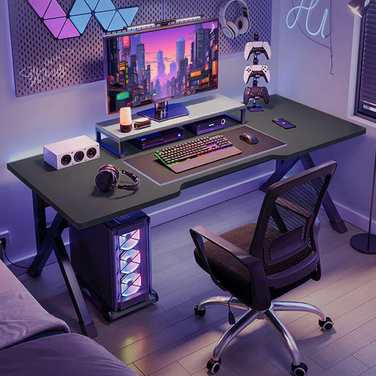 Ergonomic Black Table Gamer Workstation